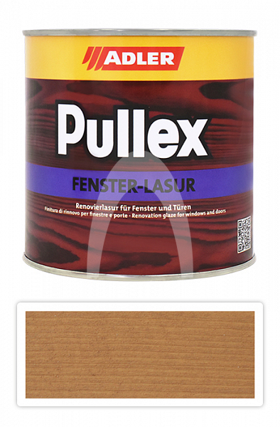 ADLER Pullex Fenster Lasur - renovační lazura na okna a dveře 0.75 l Wustenfuchs ST 06/4