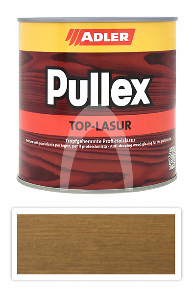 ADLER Pullex Top Lasur - tenkovrstvá lazura pro exteriéry 0.75 l Kopfnuss LW 04/3