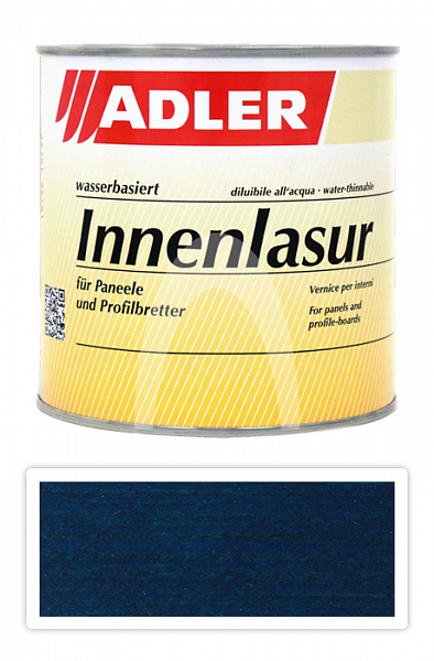 ADLER Innenlasur UV 100 - přírodní lazura na dřevo pro interiéry 0.75 l Blauer Morpho ST 07/1