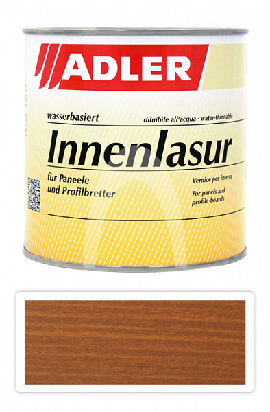 ADLER Innenlasur UV 100 - přírodní lazura na dřevo pro interiéry 0.75 l Cube ST 02/3
