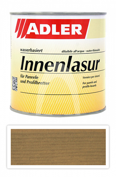 ADLER Innenlasur UV 100 - přírodní lazura na dřevo pro interiéry 0.75 l Rennmaus ST 05/1