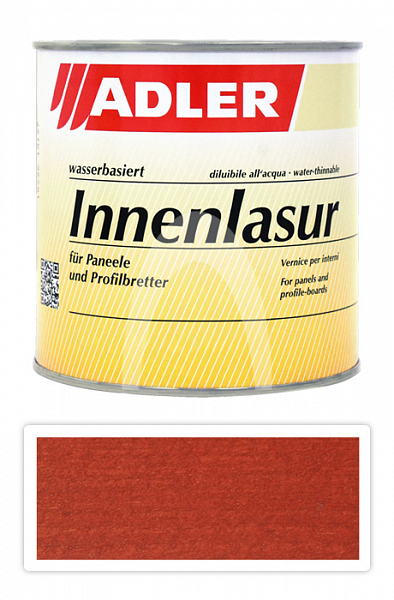 ADLER Innenlasur UV 100 - přírodní lazura na dřevo pro interiéry 0.75 l Rote Grutze ST 03/2