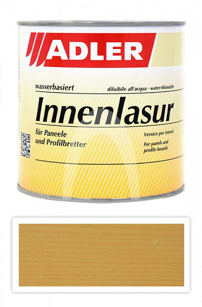 ADLER Innenlasur UV 100 - přírodní lazura na dřevo pro interiéry 0.75 l Sternschnuppe ST 13/2