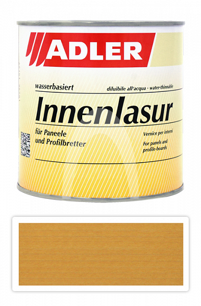 ADLER Innenlasur UV 100 - přírodní lazura na dřevo pro interiéry 0.75 l SunSun ST 01/1