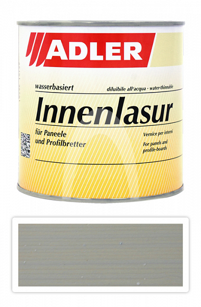 ADLER Innenlasur - vodou ředitelná lazura na dřevo pro interiéry 0.75 l Babyblues LW 13/4
