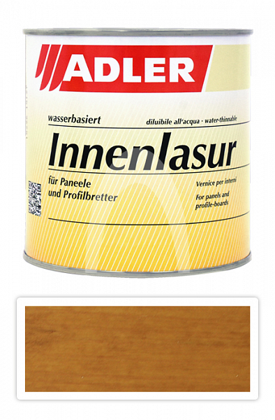 ADLER Innenlasur - vodou ředitelná lazura na dřevo pro interiéry 0.75 l Eiche LW 10/2
