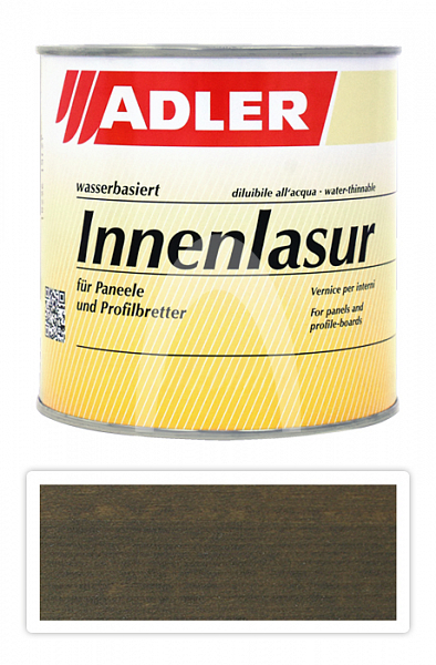 ADLER Innenlasur - vodou ředitelná lazura na dřevo pro interiéry 0.75 l Grizzly ST 05/2