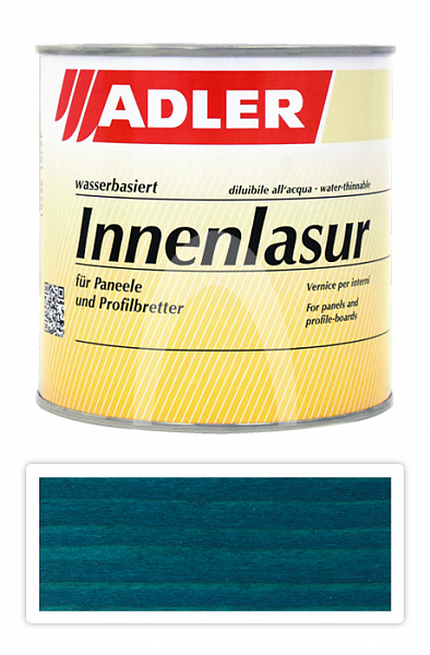 ADLER Innenlasur - vodou ředitelná lazura na dřevo pro interiéry 0.75 l Kolibri ST 07/4
