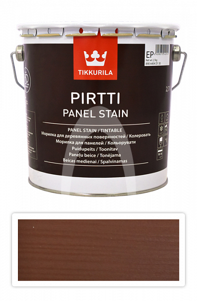 TIKKURILA Pirtti - vodou ředitelné mořidlo na dřevo v interiéru 2.7 l Honka 5072