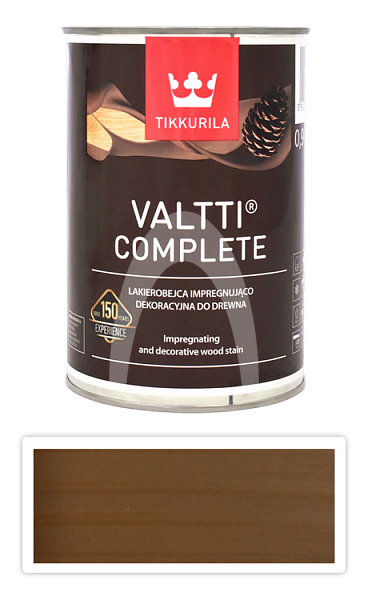 TIKKURILA Valtti Complete - matná tenkovrstvá lazura s ochranou proti UV záření 0.9 l Ruoko 5070