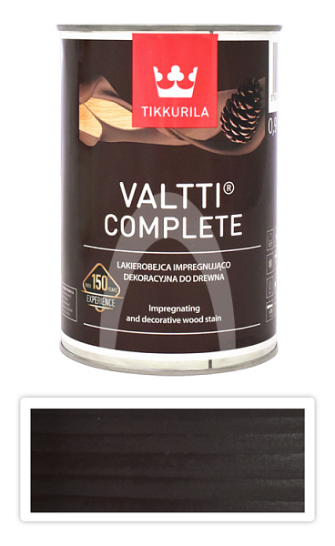 TIKKURILA Valtti Complete - matná tenkovrstvá lazura s ochranou proti UV záření 0.9 l Kanto 5077