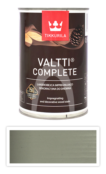 TIKKURILA Valtti Complete - matná tenkovrstvá lazura s ochranou proti UV záření 0.9 l Vasa 5080