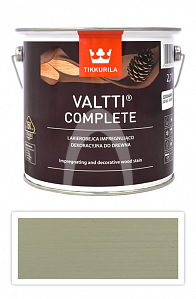 TIKKURILA Valtti Complete - matná tenkovrstvá lazura s ochranou proti UV záření 2.7 l Kaisla 5061