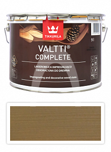 TIKKURILA Valtti Complete - matná tenkovrstvá lazura s ochranou proti UV záření 9 l Heinä 5064