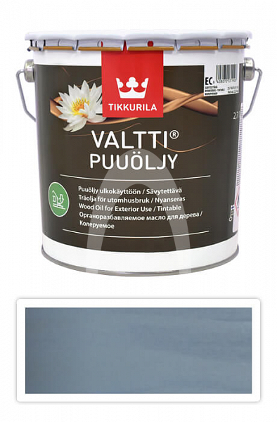 TIKKURILA Valtti wood oil - olej na terasy a nábytek 2.7 l Kajo 5084