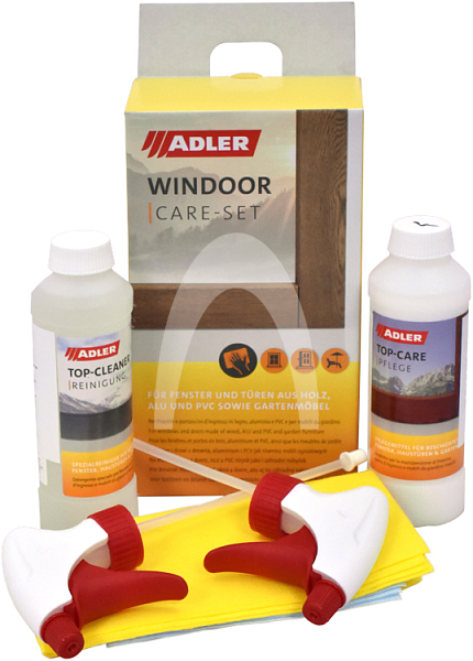 ADLER Windoor Care-Set - pečující sada na okna a dveře