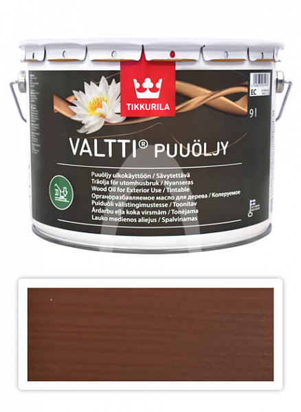 TIKKURILA Valtti wood oil - olej na terasy a nábytek 9 l Honka 5072