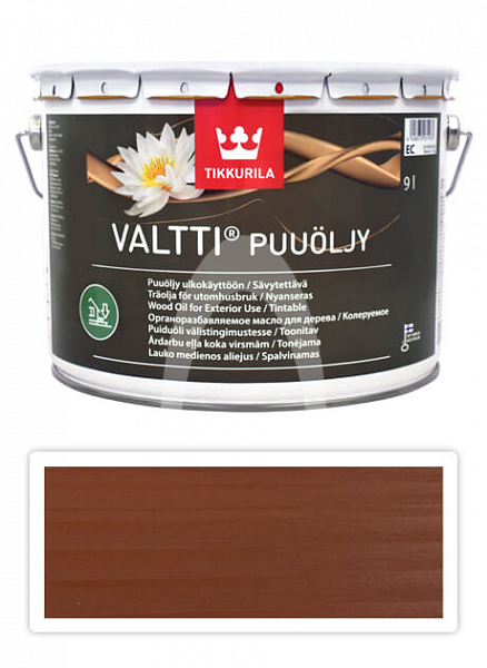 TIKKURILA Valtti wood oil - olej na terasy a nábytek 9 l Mänty 5055