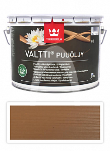 TIKKURILA Valtti wood oil - olej na terasy a nábytek 9 l Pihka 5051