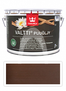 TIKKURILA Valtti wood oil - olej na terasy a nábytek 9 l Tatti 5071