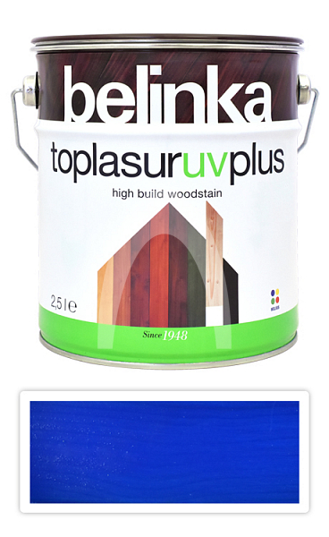 BELINKA Toplasur UV Plus - silnovrstvá lazura 2.5 l Modrá 72