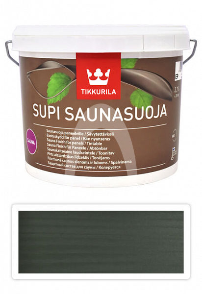 TIKKURILA Supi Sauna Finish - akrylátový lak do sauny 2.7 l Lehti 5066