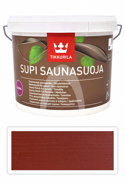 TIKKURILA Supi Sauna Finish - akrylátový lak do sauny 2.7 l Marja 5059