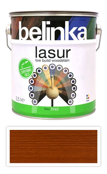 BELINKA Lasur - tenkovrstvá lazura 2.5 l Ořech 16