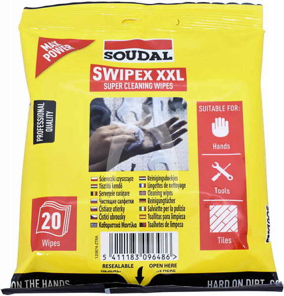 SOUDAL SWIPEX čisticí ubrousky 20 ks
