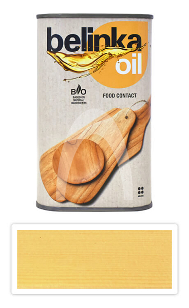 BELINKA Oil Food Contact - olej na dřevo ve styku s potravinami 0.5 l Bezbarvý