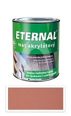 ETERNAL Mat akrylátový - vodou ředitelná barva 0.7 l Cihlově červená 08