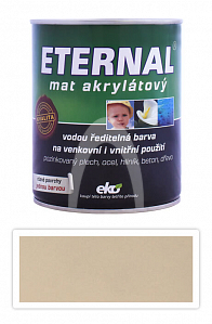 ETERNAL Mat akrylátový - vodou ředitelná barva 0.7 l Světle hnědá 019