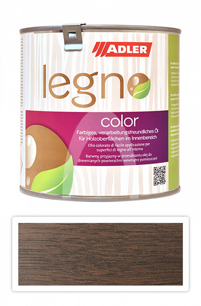 ADLER Legno Color - zbarvující olej pro ošetření dřevin 0.75 l SK 20 