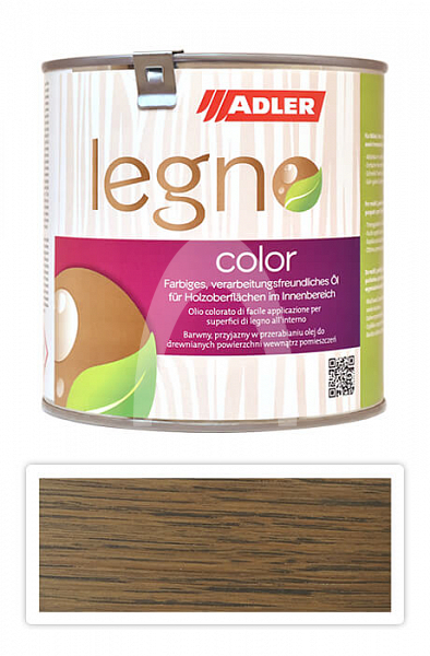 ADLER Legno Color - zbarvující olej pro ošetření dřevin 0.75 l SK 21 