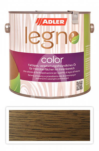 ADLER Legno Color - zbarvující olej pro ošetření dřevin 2.5 l SK 09 