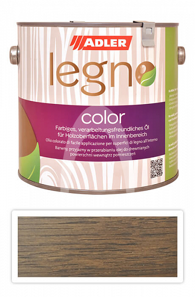 ADLER Legno Color - zbarvující olej pro ošetření dřevin 2.5 l SK 24 