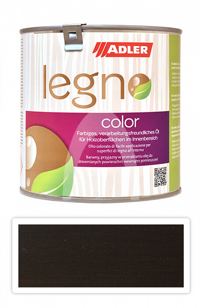 ADLER Legno Color - zbarvující olej pro ošetření dřevin 0.75 l Brown Sugar ST 09/5