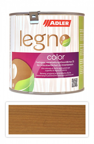 ADLER Legno Color - zbarvující olej pro ošetření dřevin 0.75 l Cornflakes ST 09/2