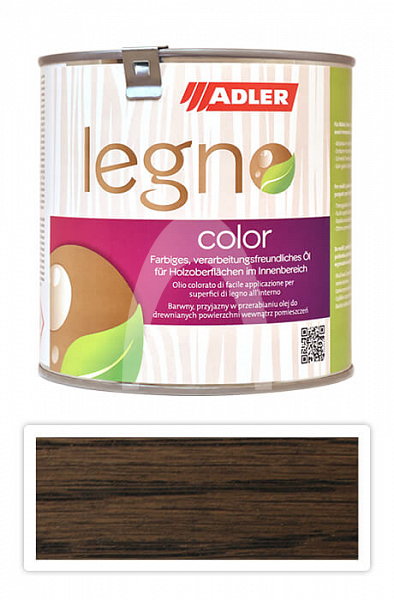 ADLER Legno Color - zbarvující olej pro ošetření dřevin 0.75 l Katalonien ST 10/5