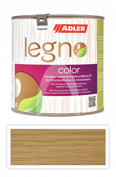 ADLER Legno Color - zbarvující olej pro ošetření dřevin 0.75 l Ligurein ST 10/1