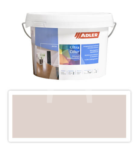 Adler Aviva Ultra Color - malířská barva na stěny v interiéru 1 l Nachtigall AS 03/3