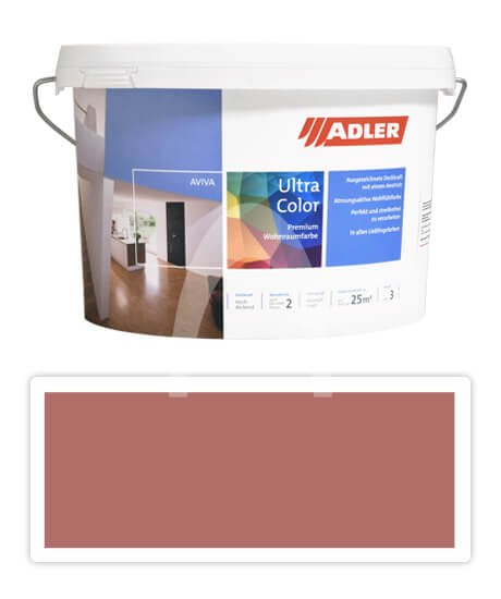 Adler Aviva Ultra Color - malířská barva na stěny v interiéru 3 l Kuhschelle AS 14/3