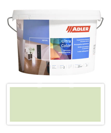 Adler Aviva Ultra Color - malířská barva na stěny v interiéru 3 l Mundart AS 19/1