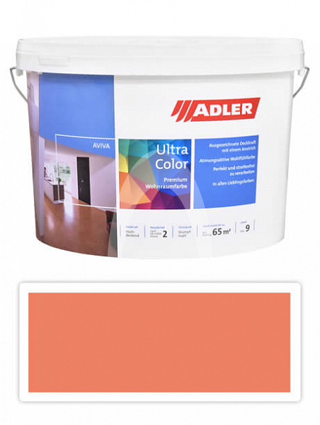 Adler Aviva Ultra Color - malířská barva na stěny v interiéru 9 l Hüttenzauber AS 11/4
