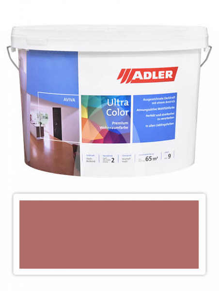 Adler Aviva Ultra Color - malířská barva na stěny v interiéru 9 l Kuhschelle AS 14/3