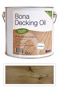 BONA Decking Oil - olej pro impregnaci a ochranu dřeva v exteriéru 2.5 l Mahagon
