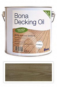 BONA Decking Oil - olej pro impregnaci a ochranu dřeva v exteriéru 2.5 l Teak