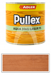 ADLER Pullex Aqua 3in1-Lasur FS - tenkovrstvá matná lazura na dřevo v exteriéru 0.75 l Borovice