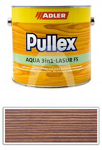 ADLER Pullex Aqua 3in1-Lasur FS - tenkovrstvá matná lazura na dřevo v exteriéru 2.5 l Palisandr