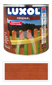 LUXOL Originál - dekorativní tenkovrstvá lazura na dřevo 2.5 l Ohnivý mahagon